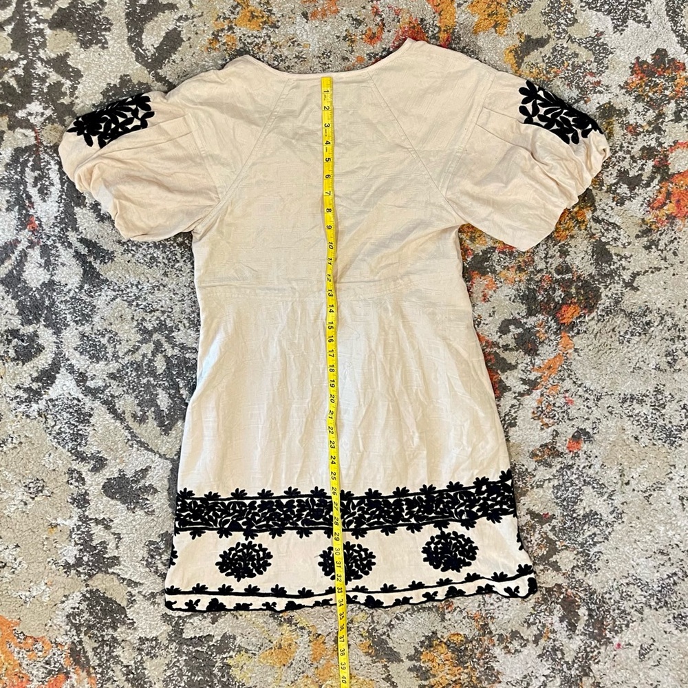 Anthropologie Orla Embroidered Mini Dress - Picture 7 of 11